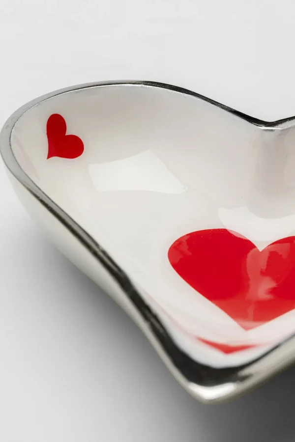 KARE Design Schaal Hearts Card 15x13cm