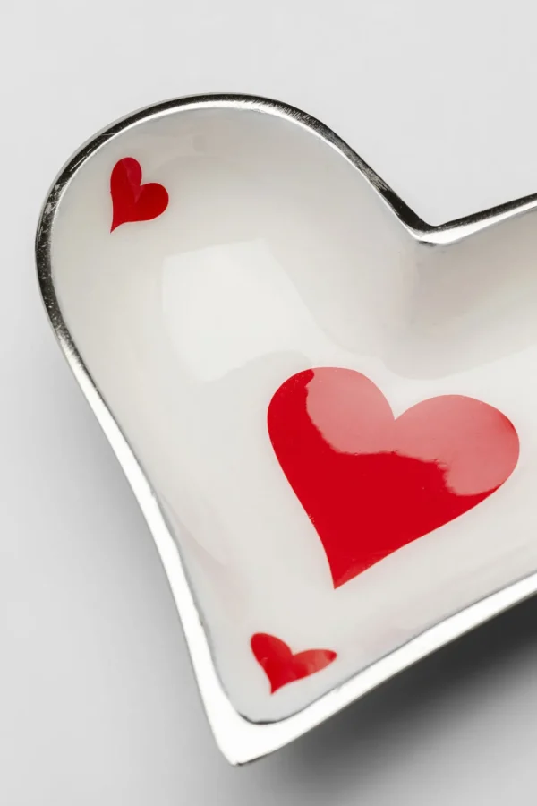 KARE Design Schaal Hearts Card 15x13cm
