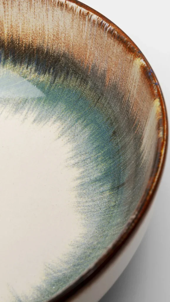 KARE Design Schaal Laguna Blue 18cm