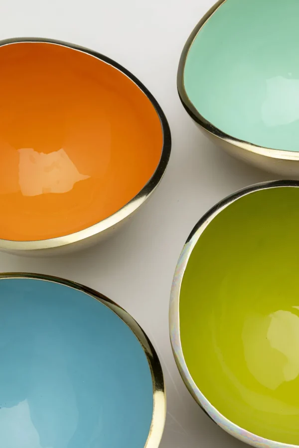 KARE Design Schaal Samba Colore Plain (4/Set)