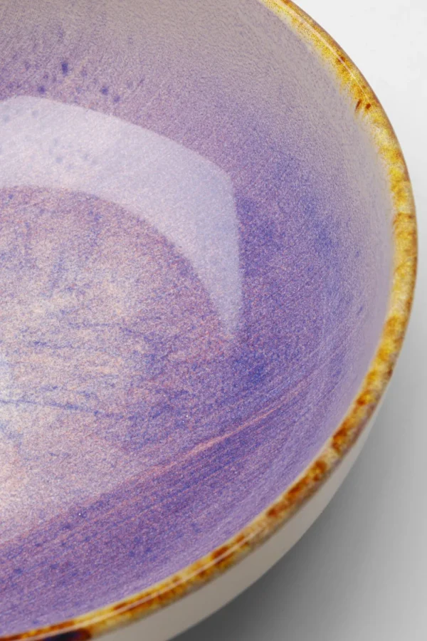 KARE Design Schaal Shirley Violet 18cm