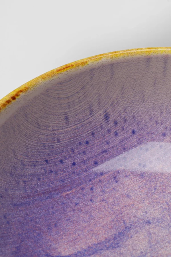 KARE Design Schaal Shirley Violet 18cm