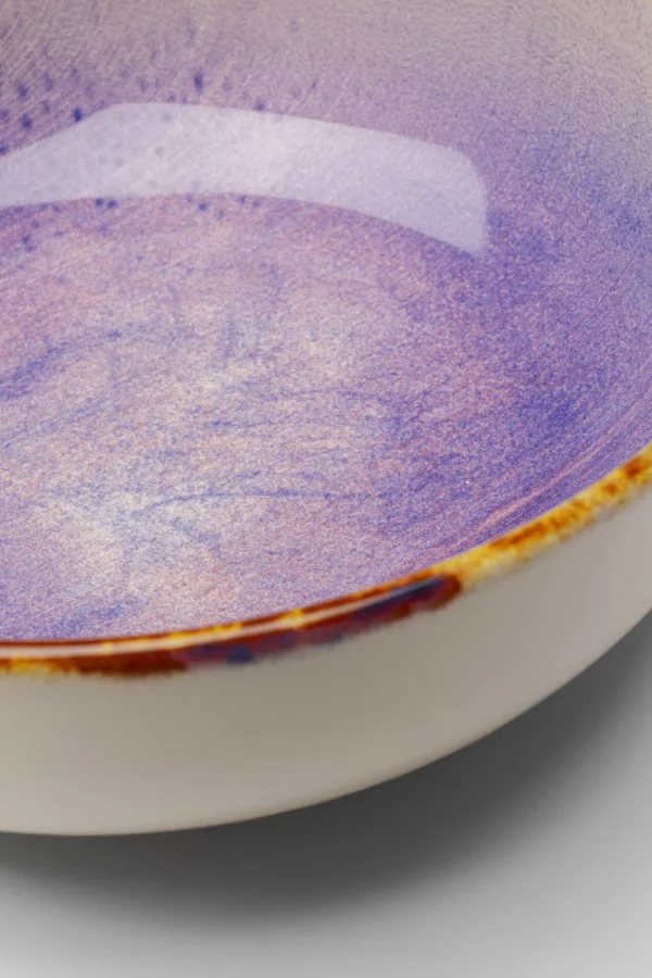 KARE Design Schaal Shirley Violet 18cm