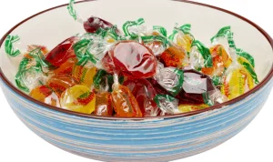 KARE Design Schaal Swirl Blue 18cm