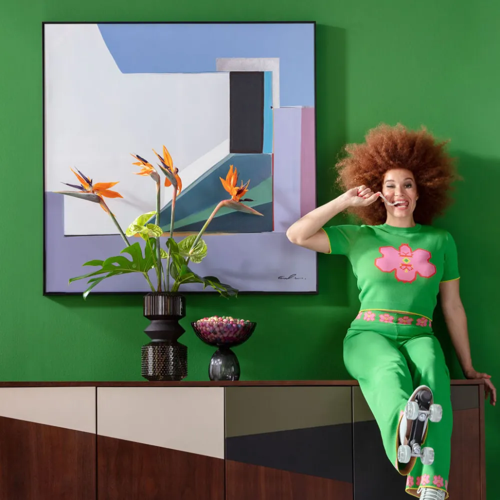 schilderij_abstract_shapes_purple_xcm_0.webp KARE Design Schilderij Abstract Shapes Purple 113x113cm