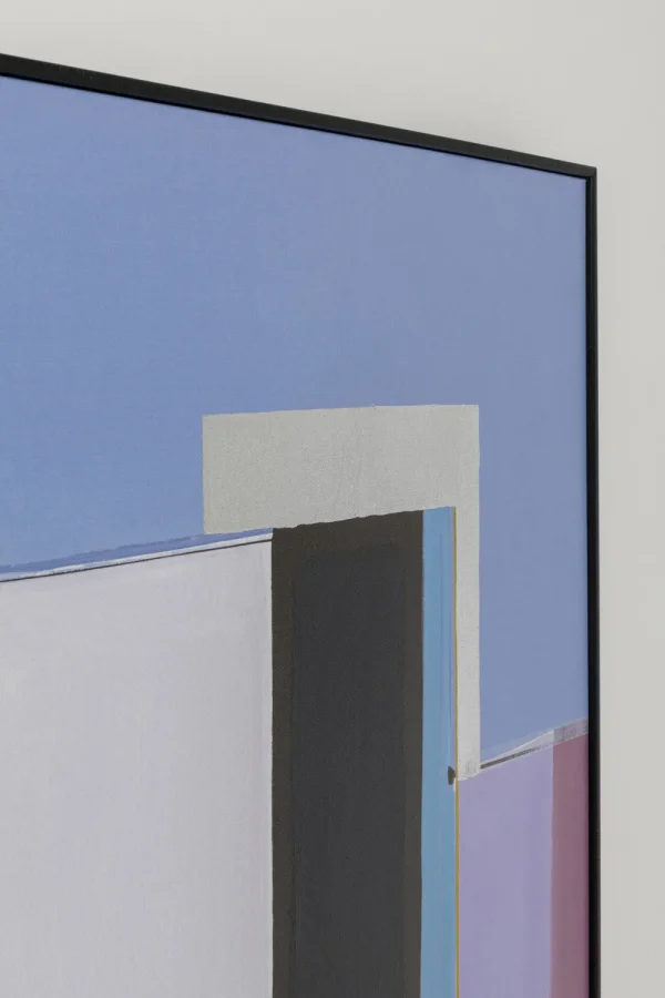 KARE Design Schilderij Abstract Shapes Purple 113x113cm