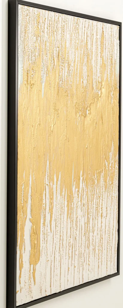 KARE Design Schilderij Abstract Wit 80x120cm