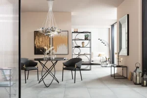 KARE Design Schilderij Abstract Wit 80x120cm