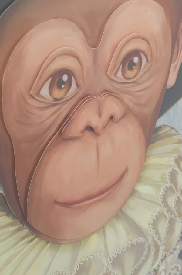 KARE Design Schilderij Art Monkey Sir 80x60cm