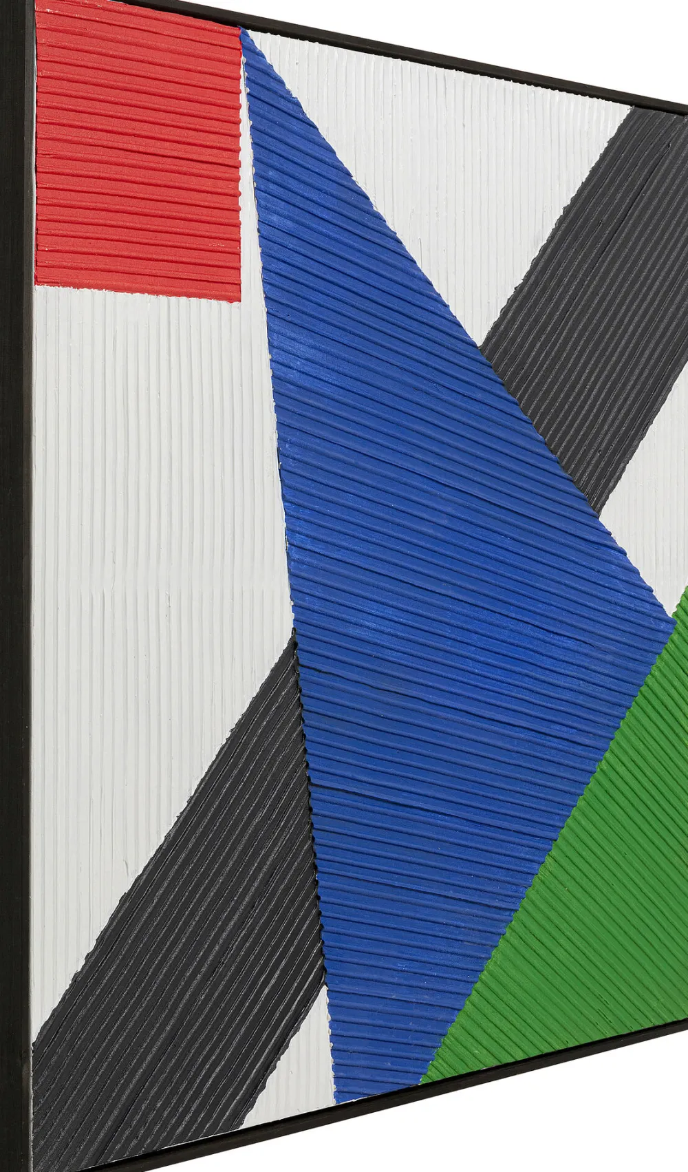 schilderij_art_triangles_blue_xcm_0.webp KARE Design Schilderij Art Triangles Blue 100x100cm