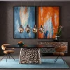 KARE Design Schilderij Artistas Blue 120x180cm