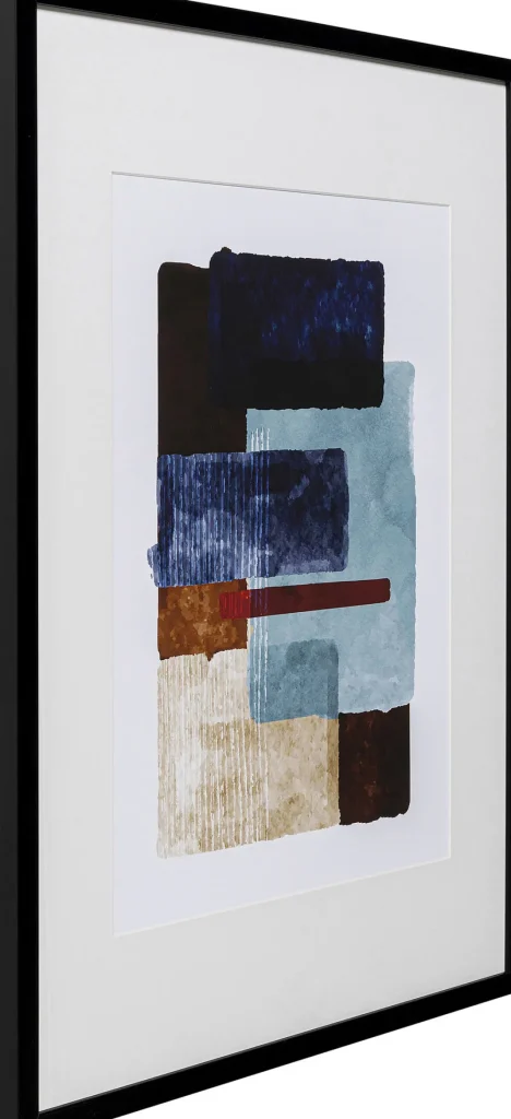 KARE Design Schilderij Box Back Blue 60x80cm