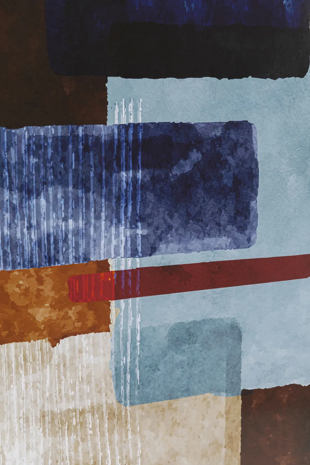 schilderij_box_back_blue_xcm_2.webp KARE Design Schilderij Box Back Blue 60x80cm