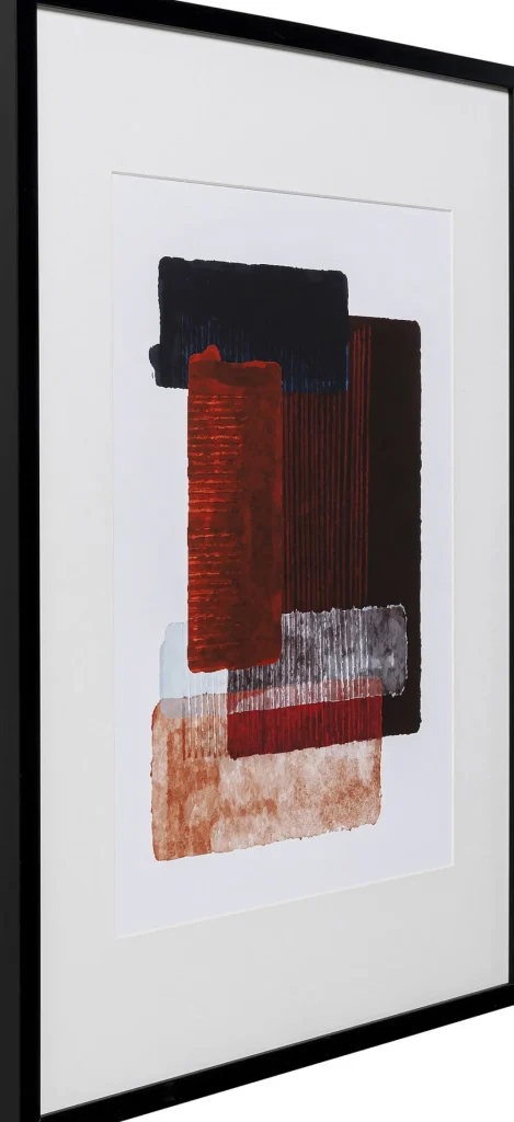 KARE Design Schilderij Box Back Red 60x80cm