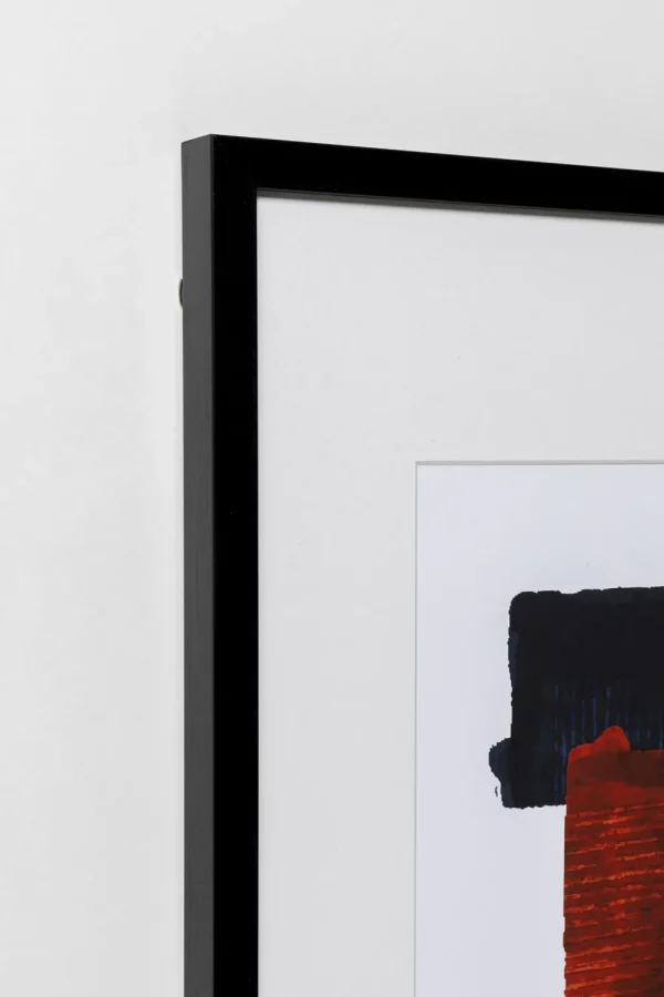 KARE Design Schilderij Box Back Red 60x80cm