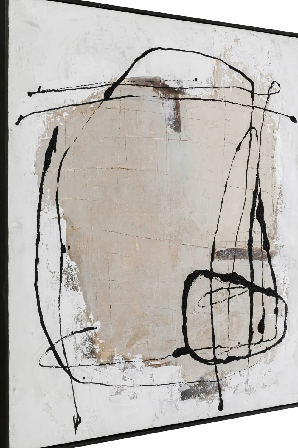 schilderij_dust_grey_xcm_1.webp KARE Design Schilderij Dust Grey 100x100cm