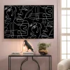 KARE Design Schilderij Faccia Arte Drawing 150x100cm