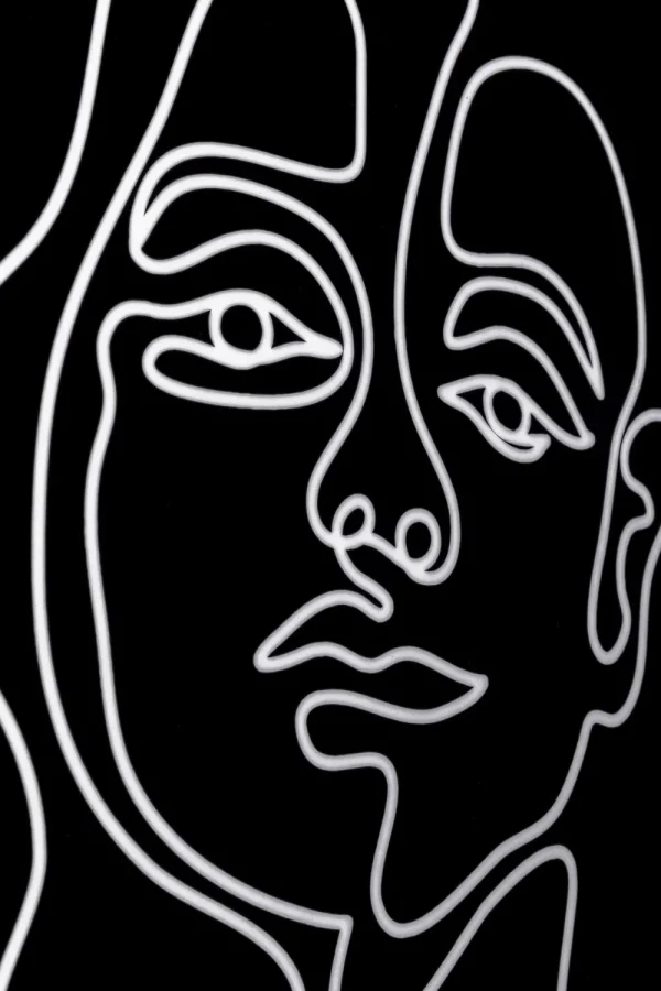 KARE Design Schilderij Faccia Arte Woman 60x80cm