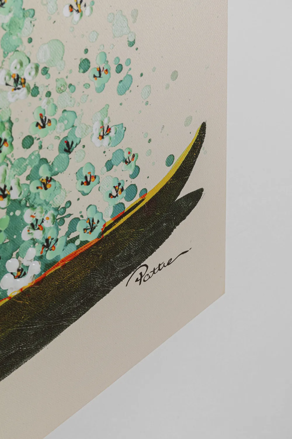 schilderij_flower_boat_beige_green_xcm_2.webp KARE Design Schilderij Flower Boat Beige Green 120x160cm