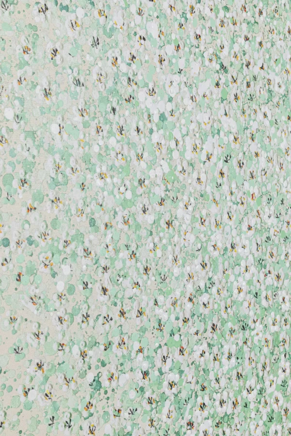 KARE Design Schilderij Flower Boat Beige Green 120x160cm