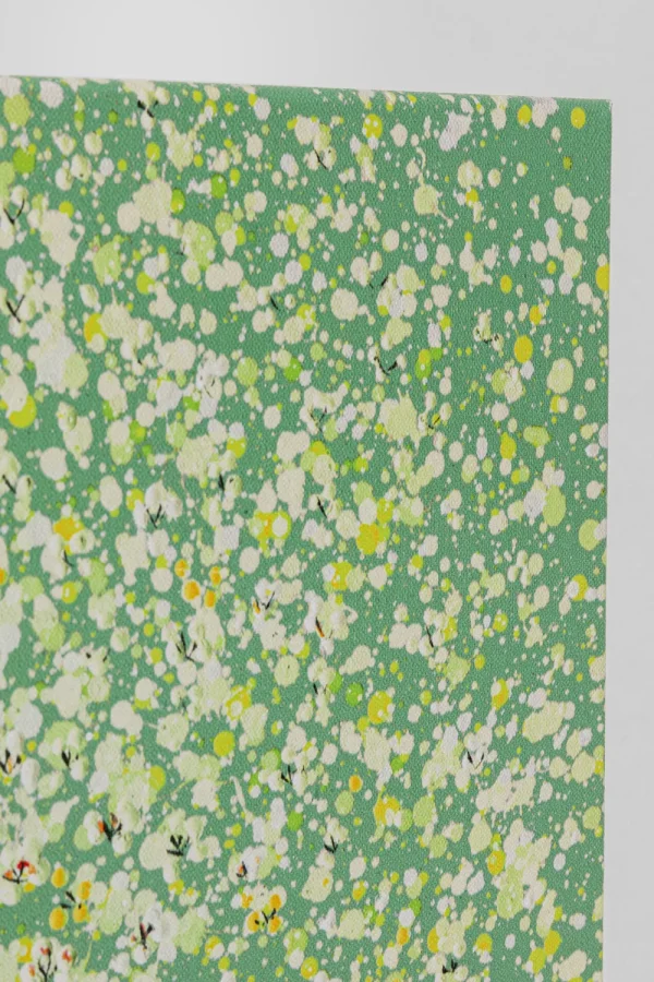 KARE Design Schilderij Flower Boat Green Yellow 80x100cm