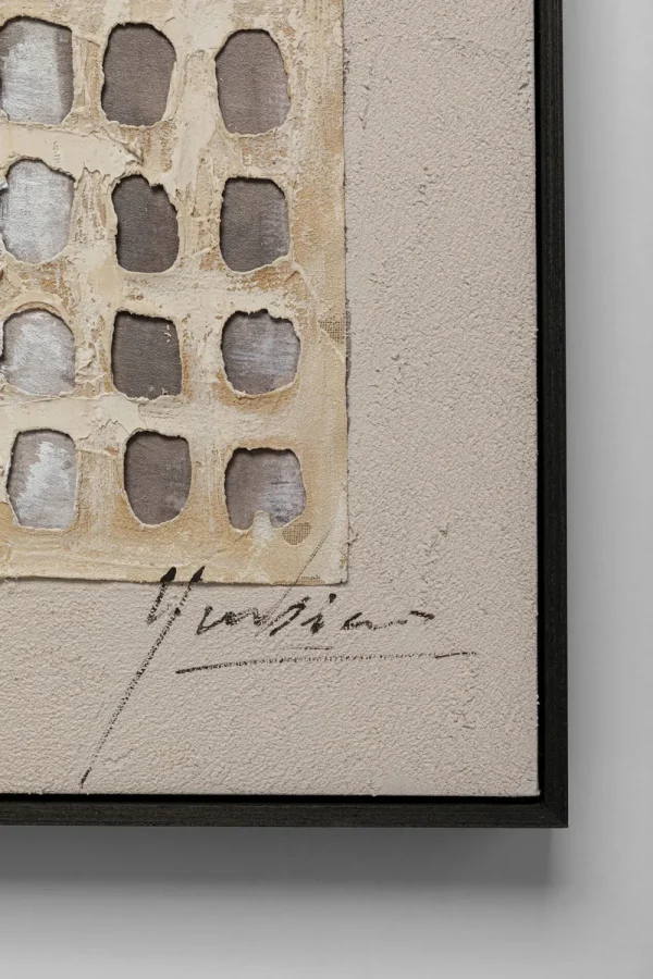 KARE Design Schilderij Glitter Curtain 120x90cm