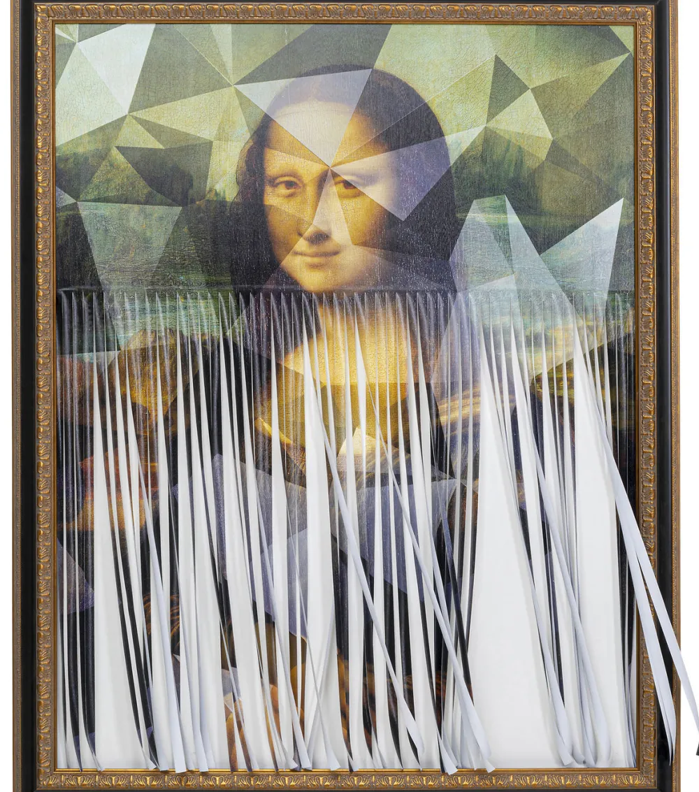 schilderij_mademoiselle_lisa_xcm_1.webp KARE Design Schilderij Ma-de-moi-selle Lisa 130x163cm