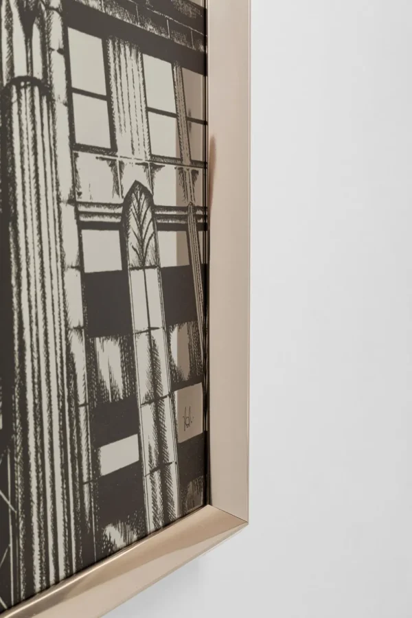 KARE Design Schilderij Met Lijst Empire State Mirror 77x130cm