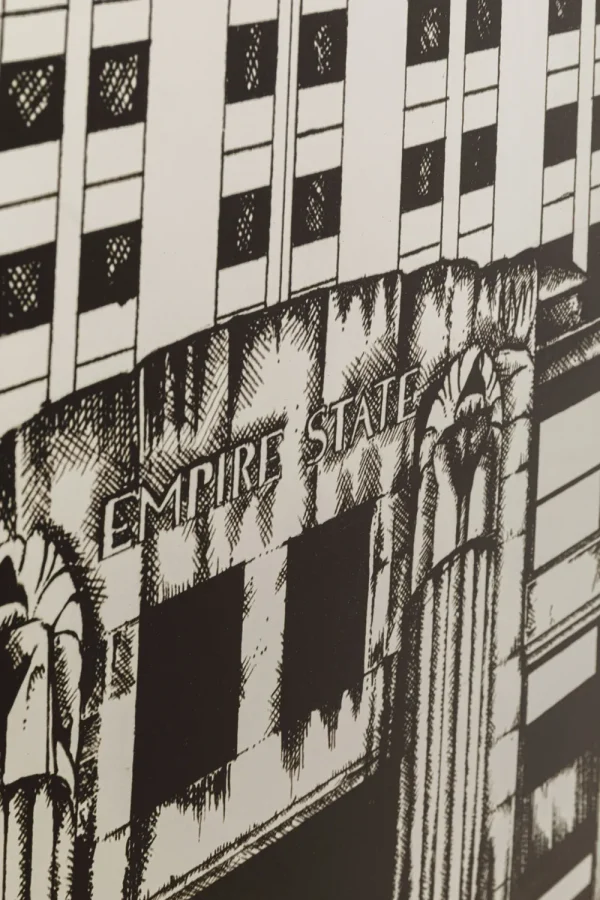 KARE Design Schilderij Met Lijst Empire State Mirror 77x130cm