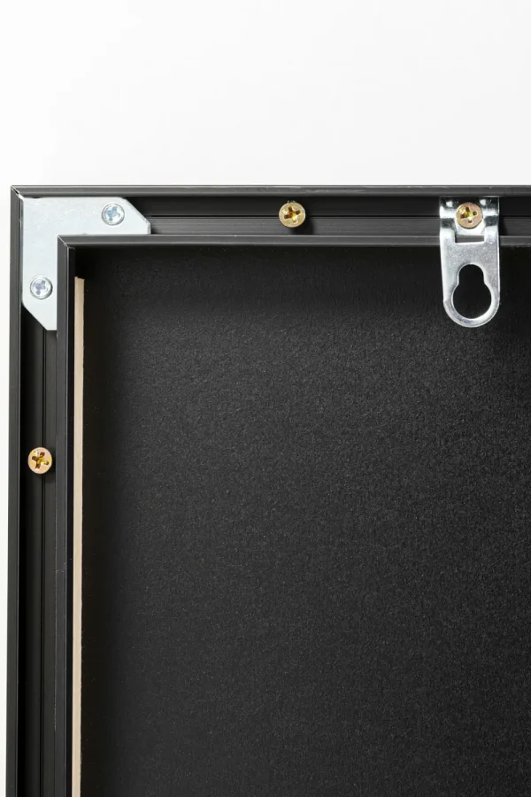 KARE Design Schilderij Met Lijst LED Jetset Lean Lady 120x80cm