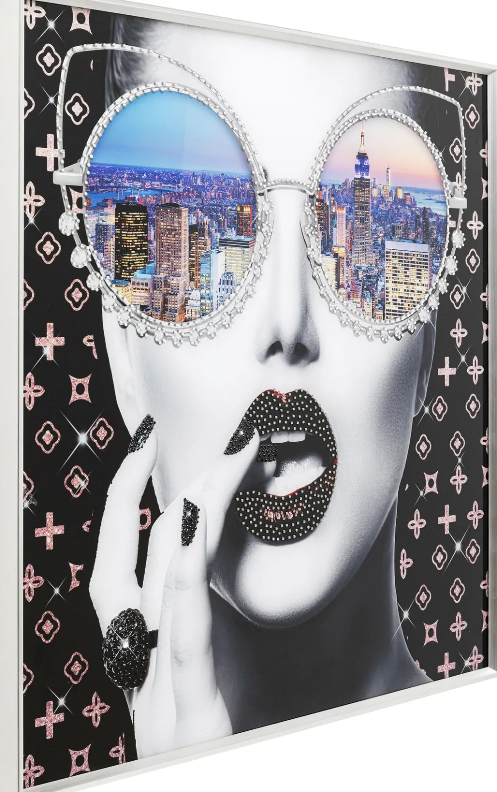 schilderij_met_lijst_ny_view_xcm_0.webp KARE Design Schilderij Met Lijst NY View 80x80cm