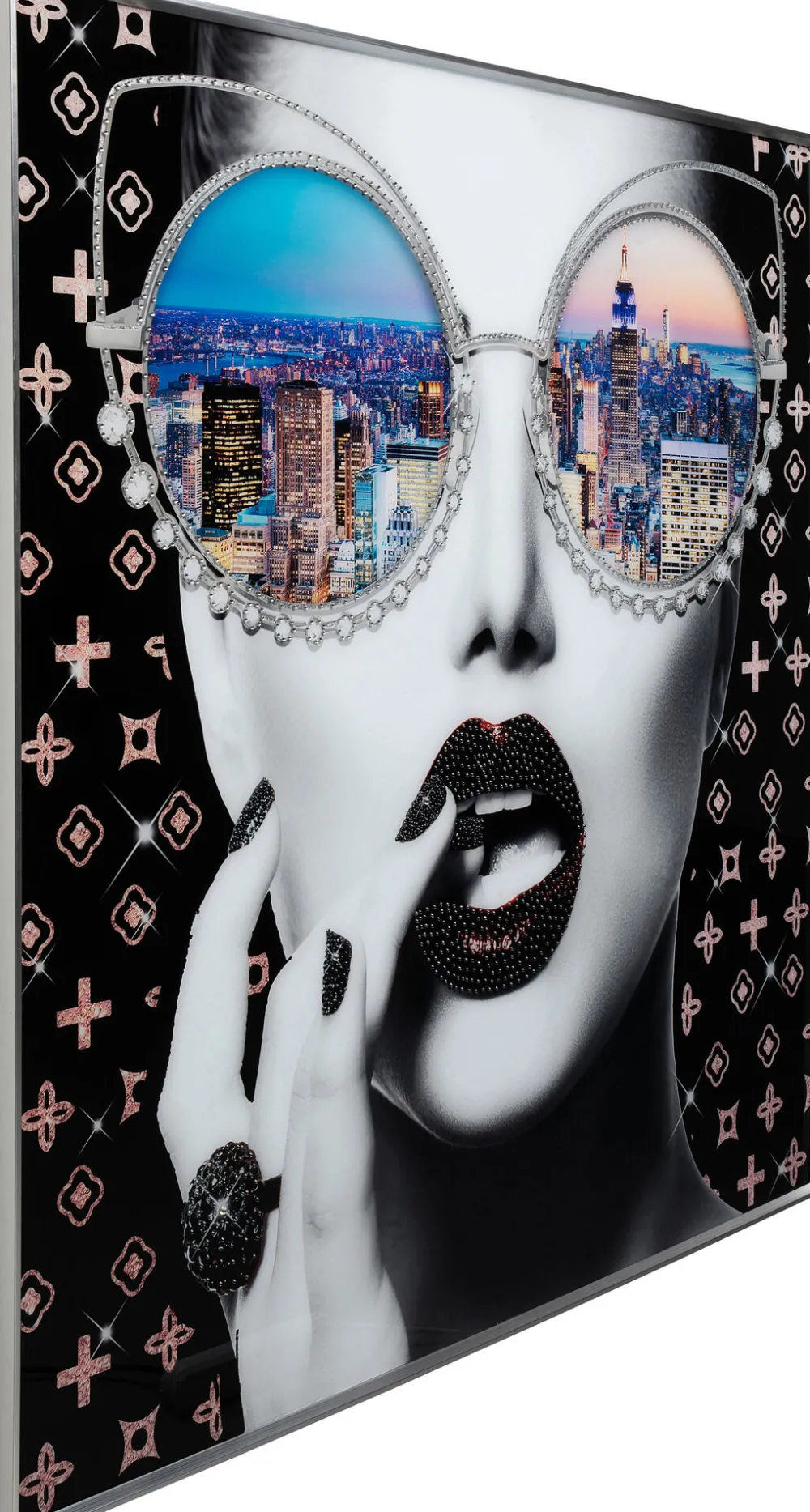 schilderij_met_lijst_ny_view_xcm_1-1.webp KARE Design Schilderij Met Lijst NY View 120x120cm