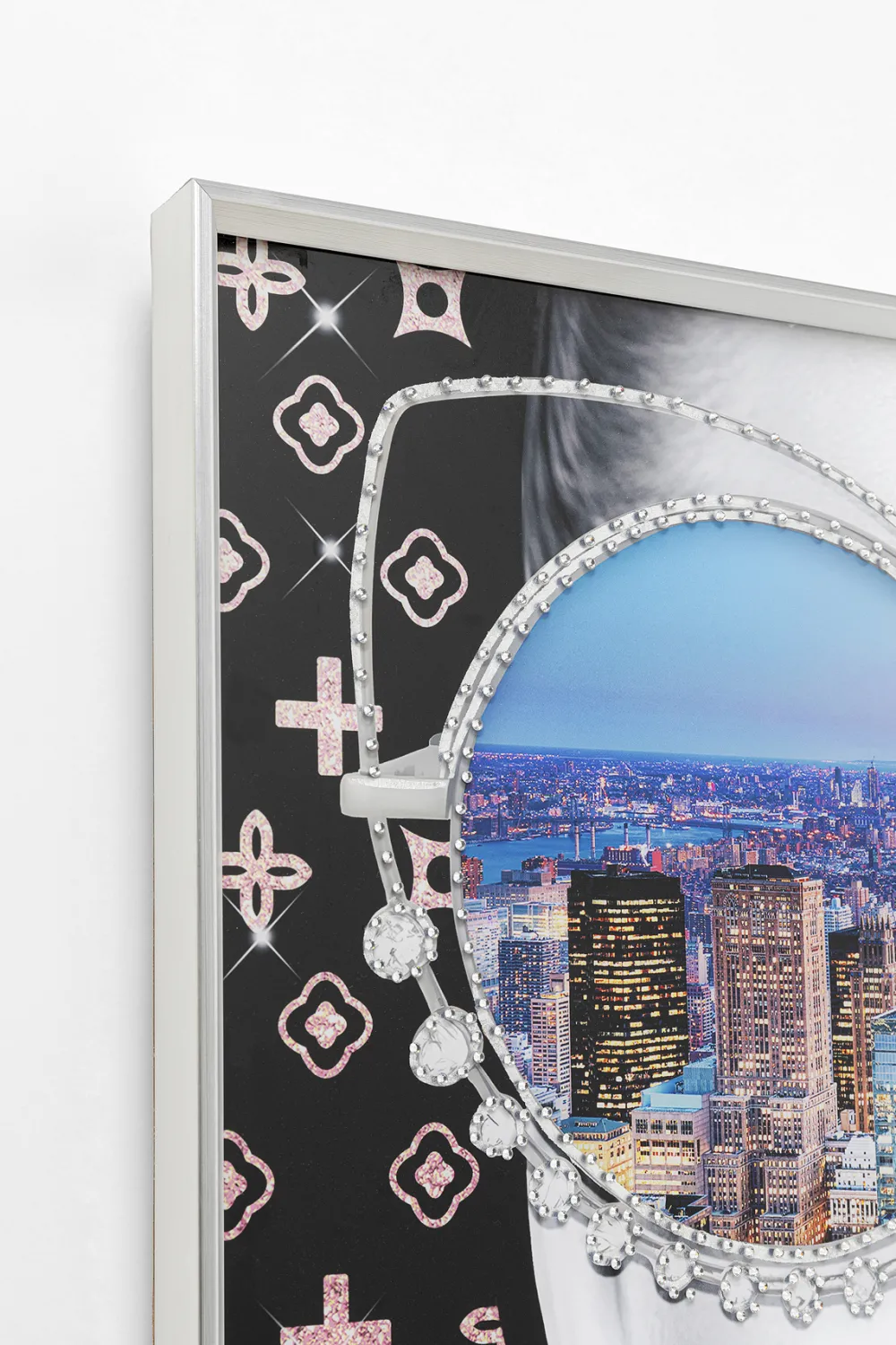 schilderij_met_lijst_ny_view_xcm_1.webp KARE Design Schilderij Met Lijst NY View 80x80cm