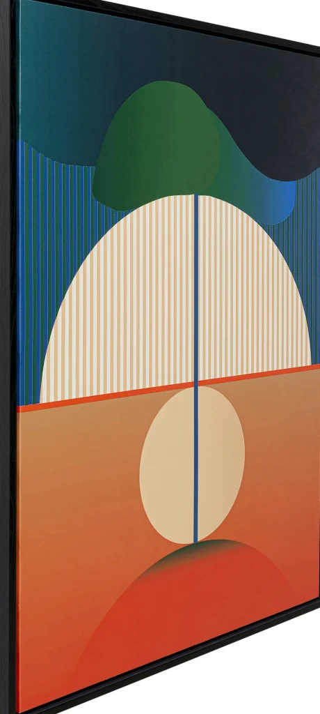 KARE Design Schilderij Met Lijst Sunrise 75x100cm