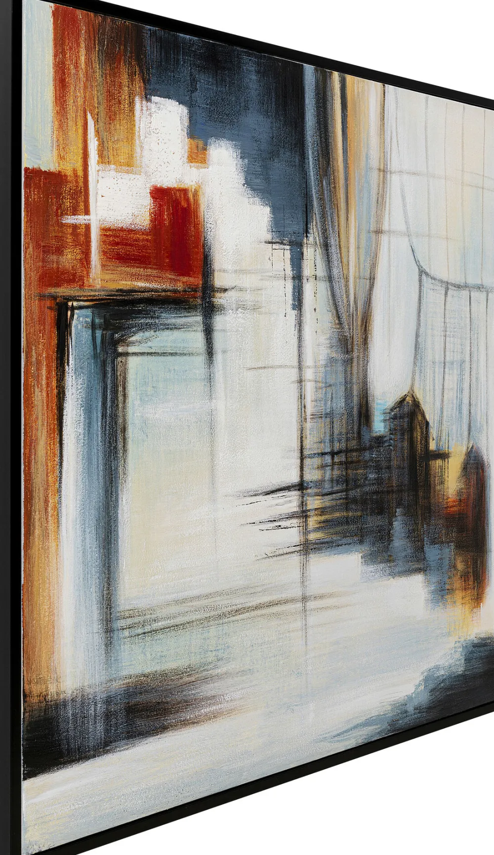 schilderij_met_lijst_visione_front_xcm_1.webp KARE Design Schilderij Met Lijst Visione Front 100x100cm