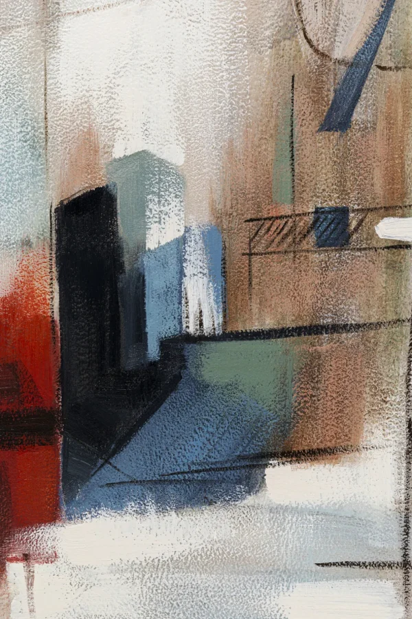 KARE Design Schilderij Met Lijst Visione Oblinquo 100x100cm