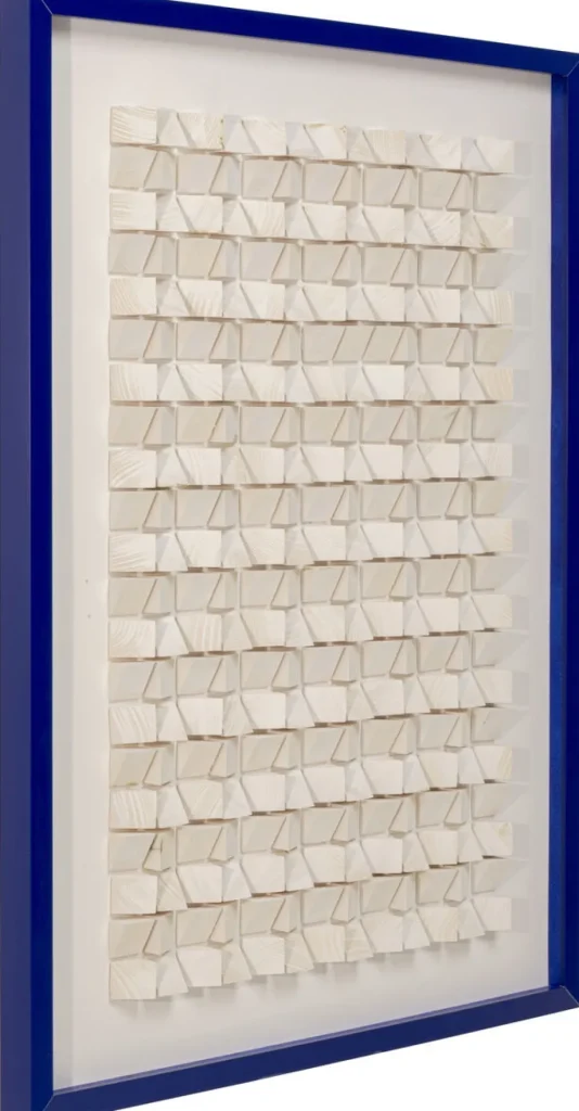 KARE Design Schilderij Origami White 74x104cm