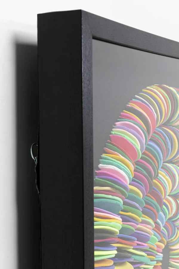 KARE Design Schilderij Pasta Colore Cricles 80x80cm