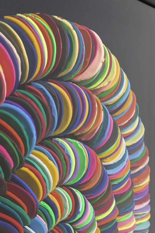 KARE Design Schilderij Pasta Colore Cricles 80x80cm