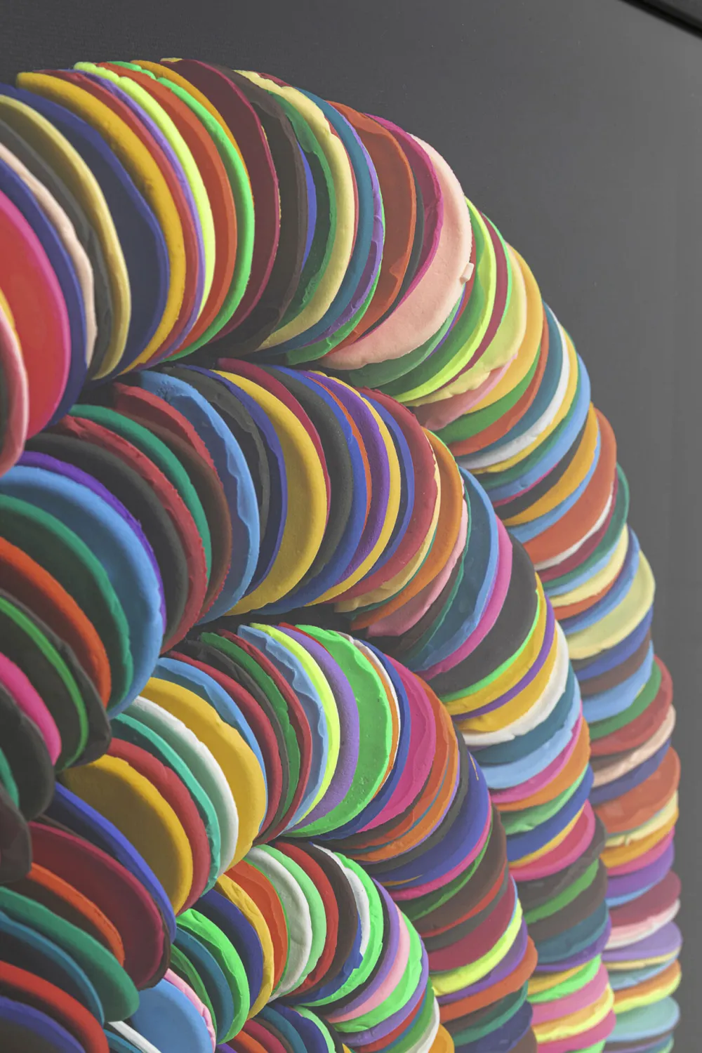 schilderij_pasta_colore_cricles_xcm_3.webp KARE Design Schilderij Pasta Colore Cricles 80x80cm