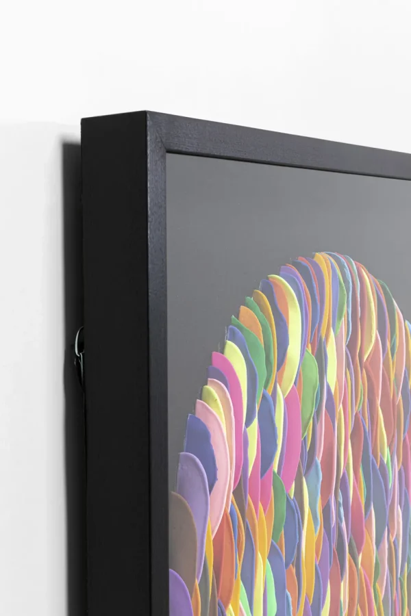 KARE Design Schilderij Pasta Colore 80x80cm