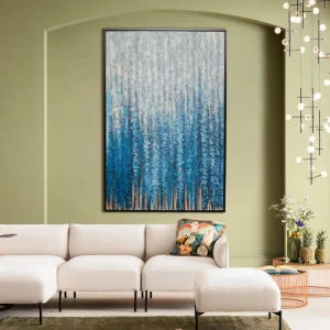 KARE Design Schilderij Rain Shower 120x180cm