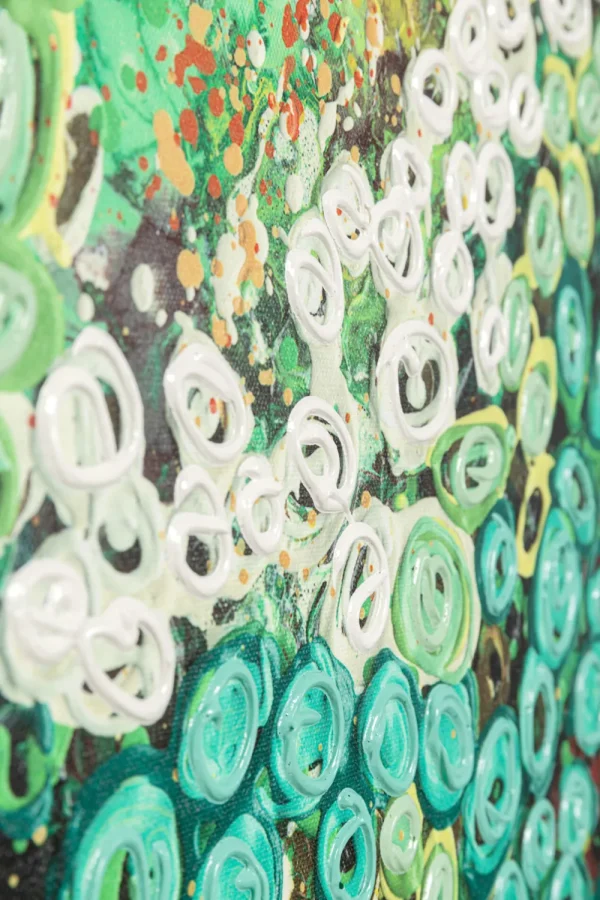 KARE Design Schilderij Top View Green 100x100cm