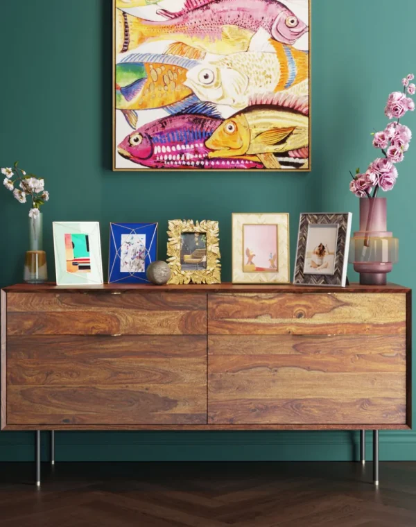 KARE Design Schilderij Touched Fish Meeting One 100x75cm