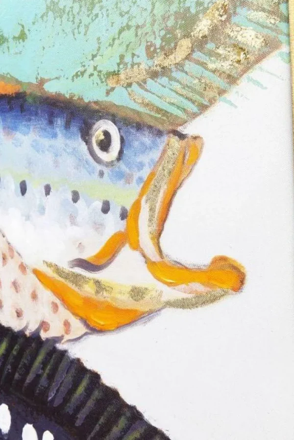 KARE Design Schilderij Touched Fish Meeting Two 100x75cm