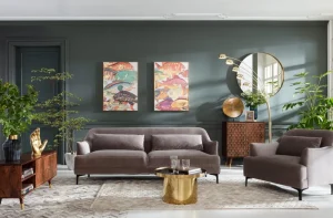 KARE Design Schilderij Touched Fish Meeting Two 100x75cm