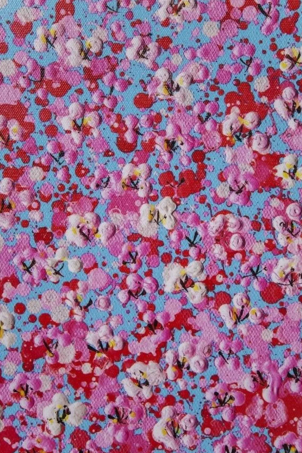 schilderij_touched_flower_boat_blauwroze_xcm_4.webp KARE Design Schilderij Touched Flower Boat Blauw-Roze 160x120cm