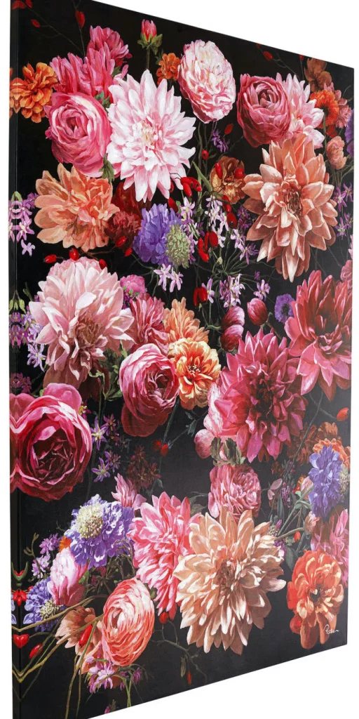 KARE Design Schilderij Touched Flower Bouquet 200x140cm