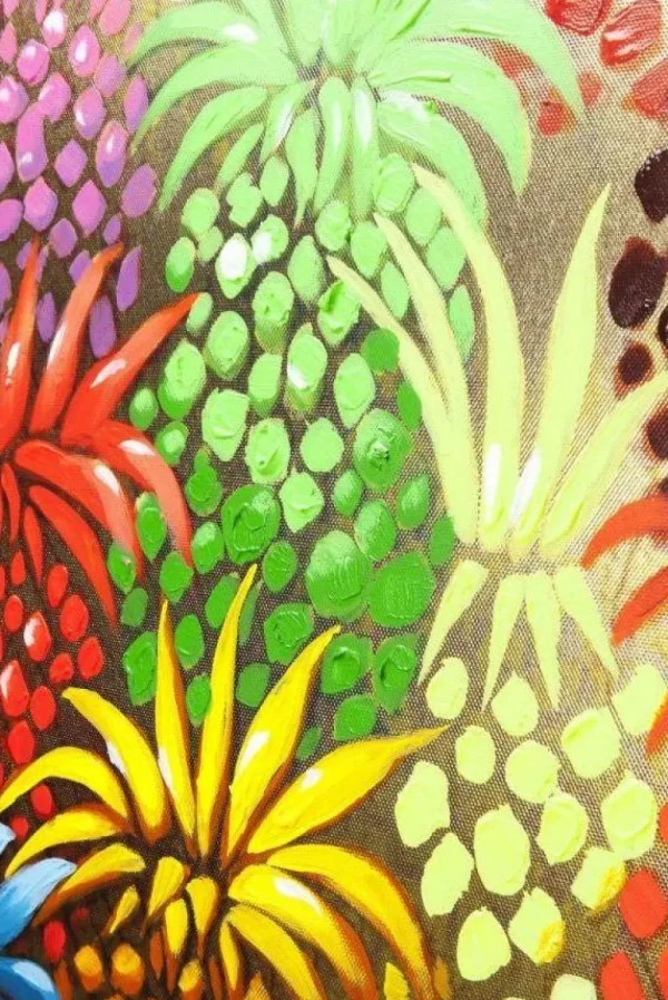 KARE Design Schilderij Touched Flower Elephant 90x120cm