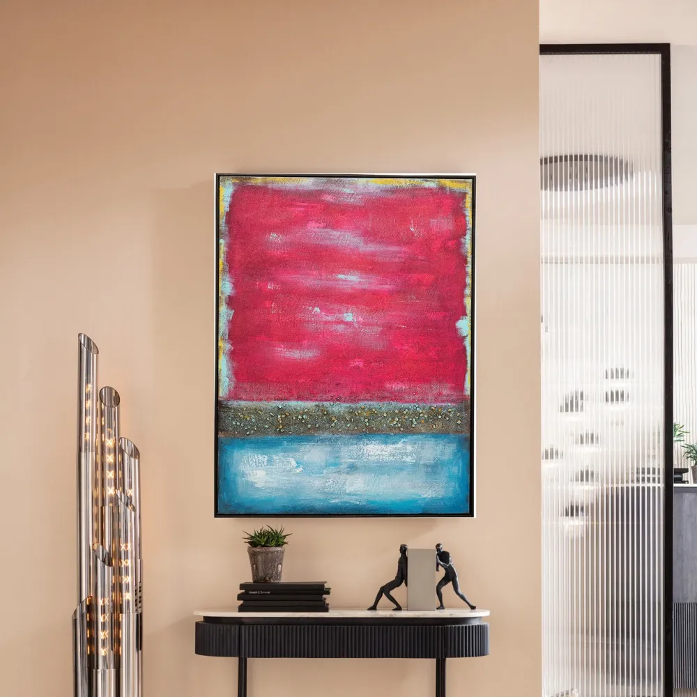 schilderij_vista_red_xcm_0.webp KARE Design Schilderij Vista Red 90x120cm